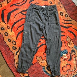 Nicole Miller Dark Gray Cargo Pants